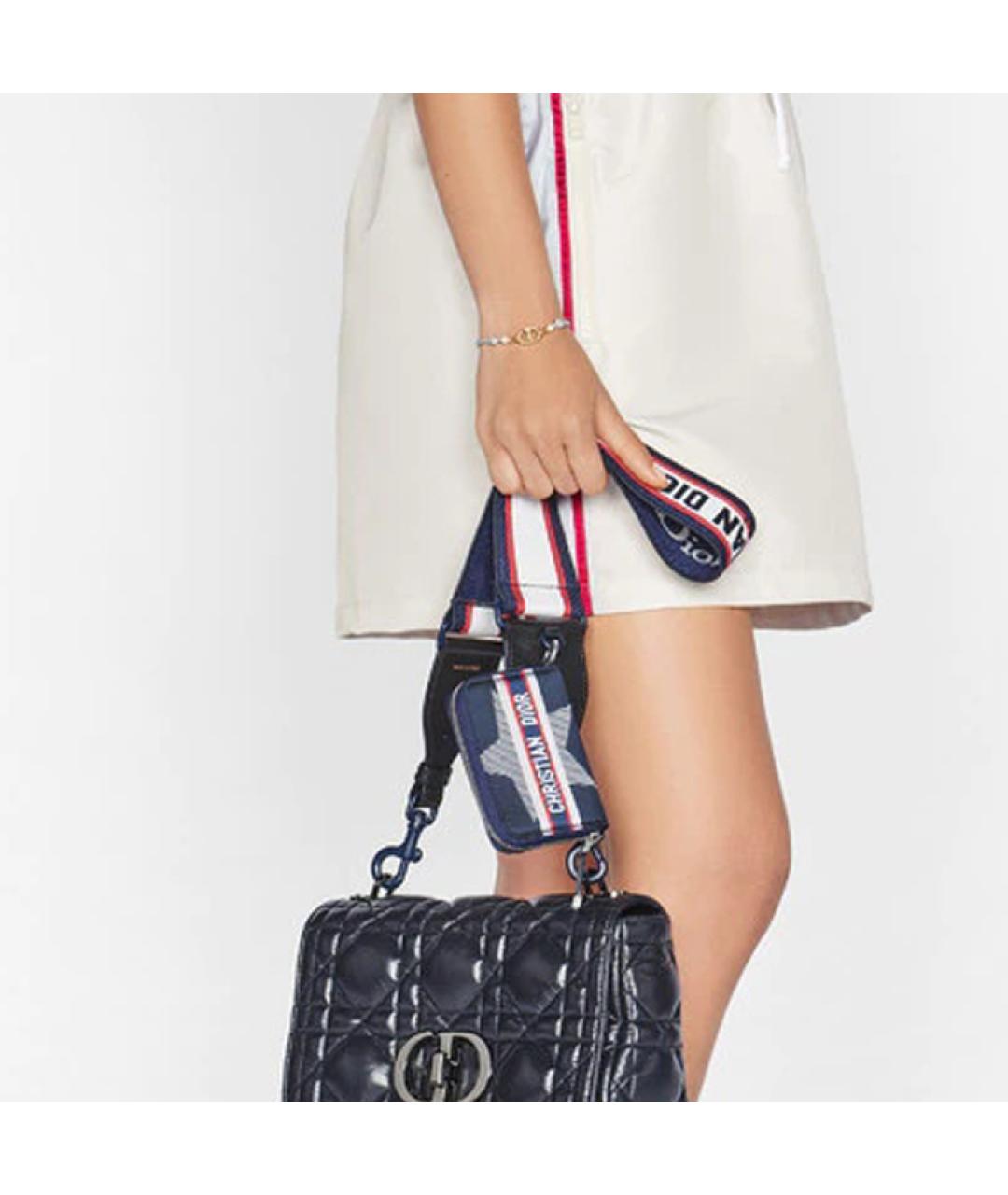 CHRISTIAN DIOR Темно-синий кардхолдер, фото 4