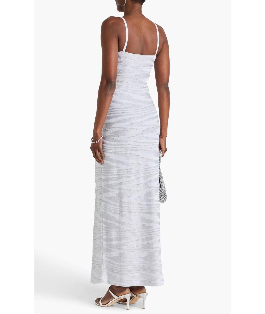 MISSONI Серое вискозное коктейльное платье, фото 3