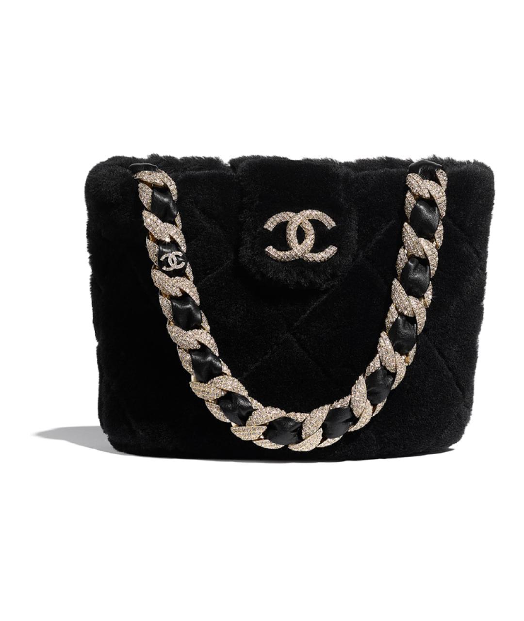 CHANEL Черная сумка через плечо, фото 1