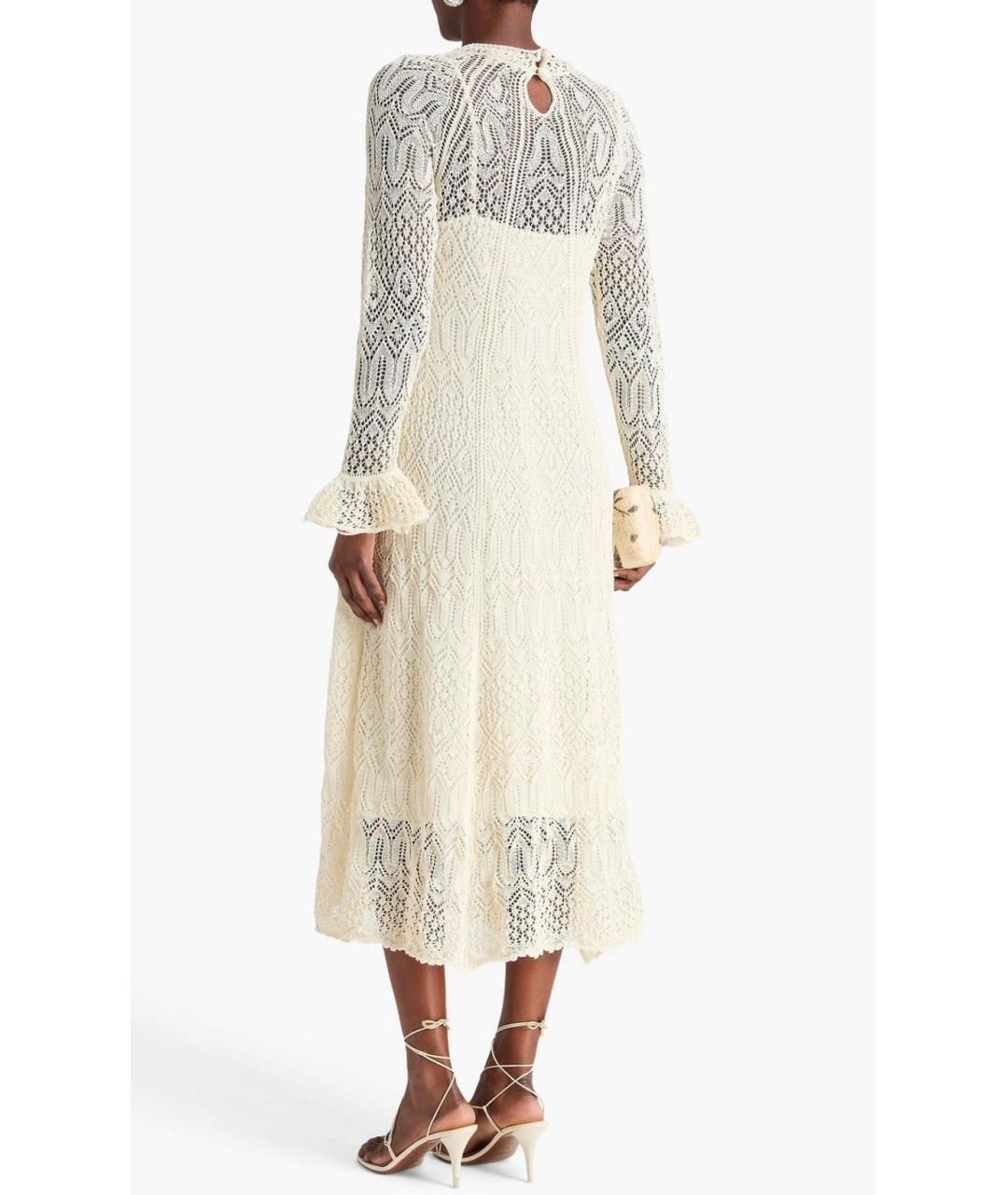 ZIMMERMANN Бежевое коктейльное платье, фото 3