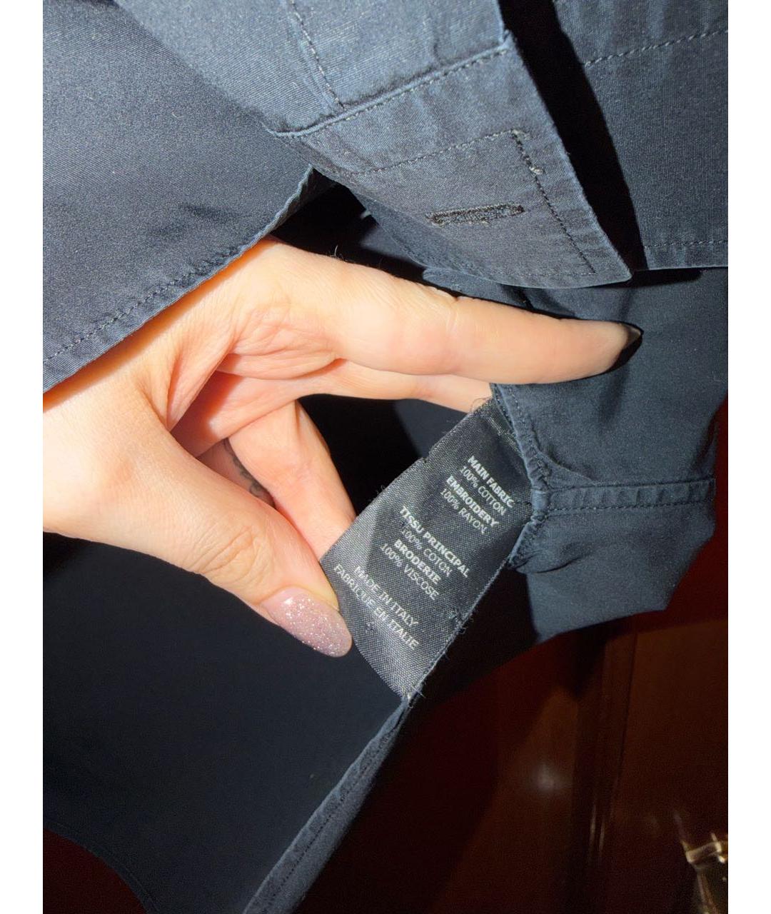 VETEMENTS Черная хлопковая рубашка, фото 5