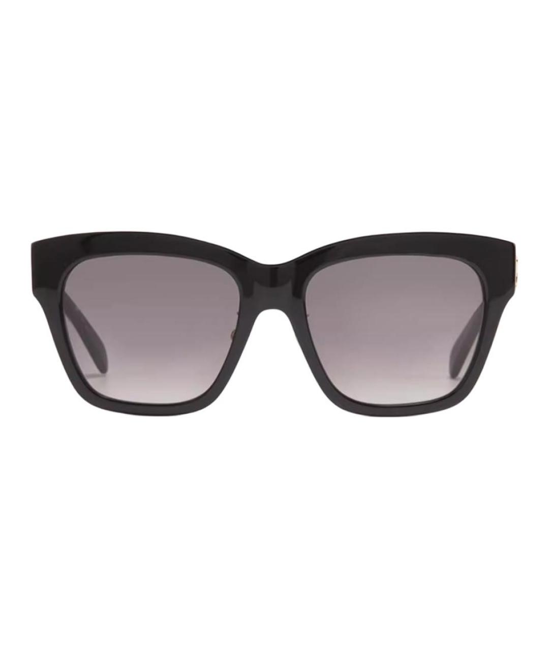 CELINE Черные пластиковые солнцезащитные очки, фото 2