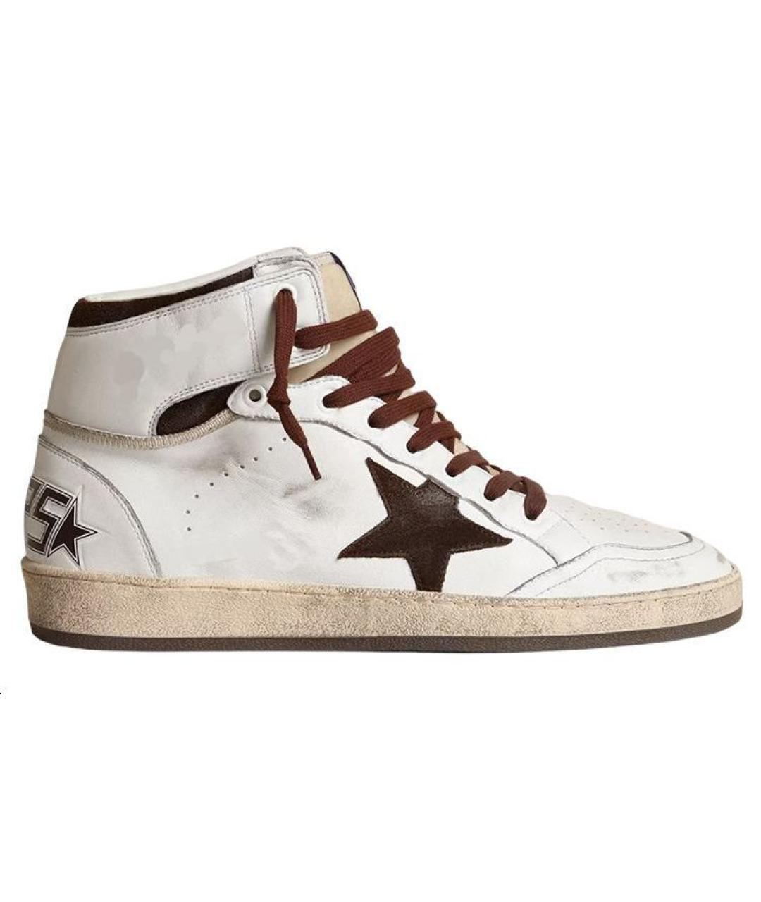 GOLDEN GOOSE DELUXE BRAND Мульти кожаные низкие кроссовки / кеды, фото 1