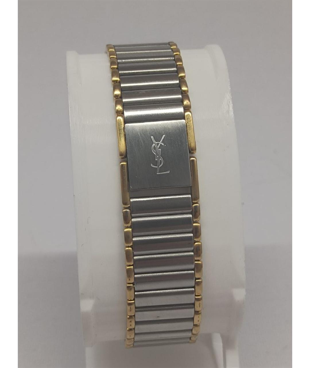 SAINT LAURENT Серебряные стальные часы, фото 5