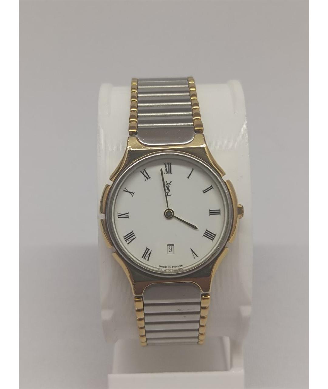 SAINT LAURENT Серебряные стальные часы, фото 9