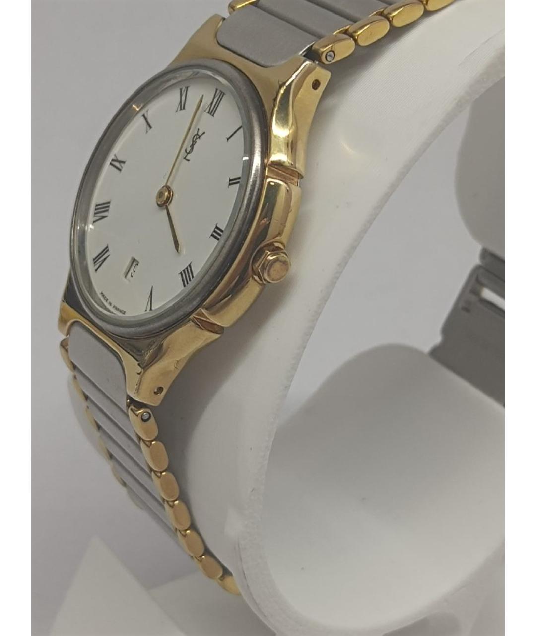 SAINT LAURENT Серебряные стальные часы, фото 3