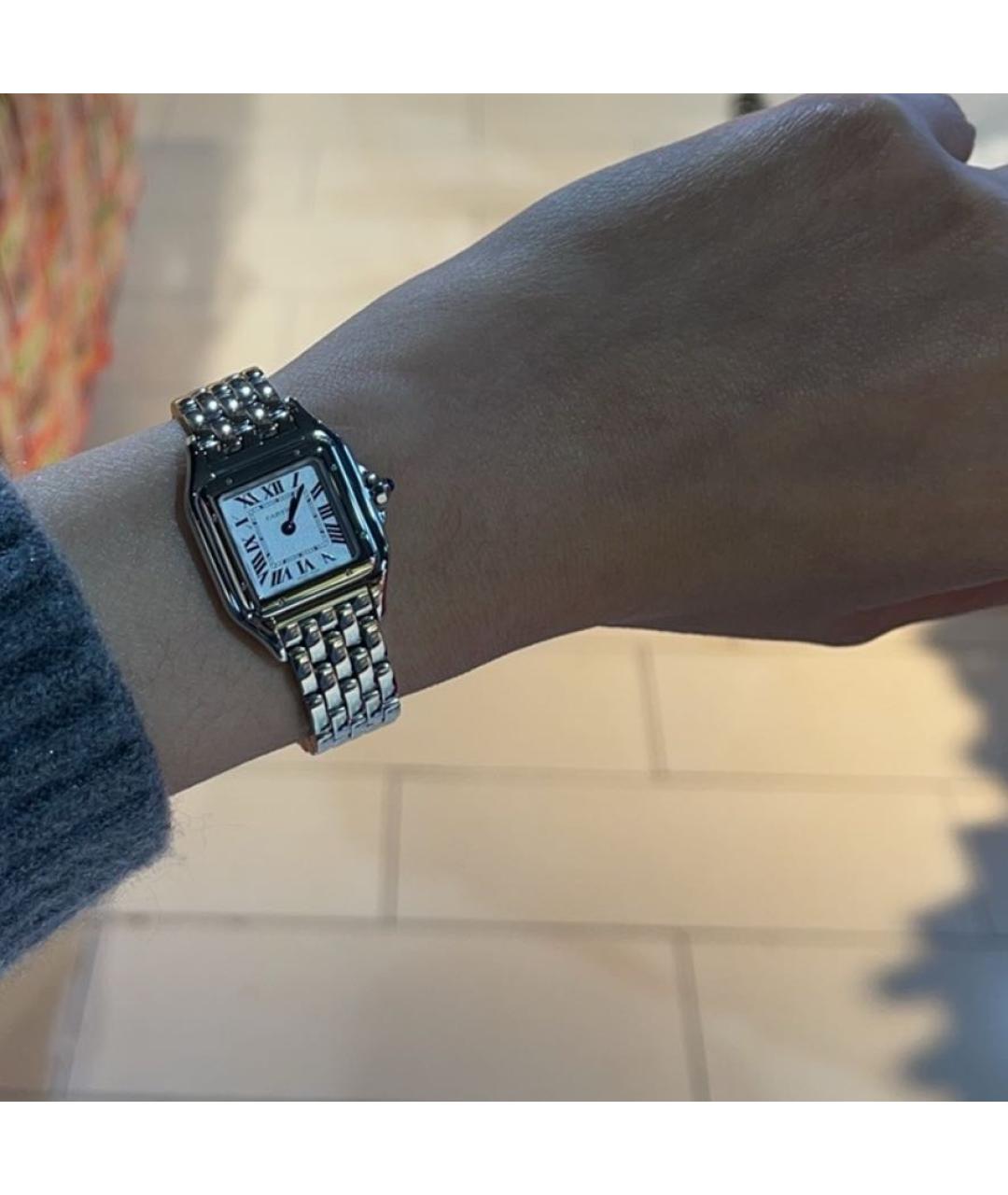 CARTIER Серебряные часы, фото 6