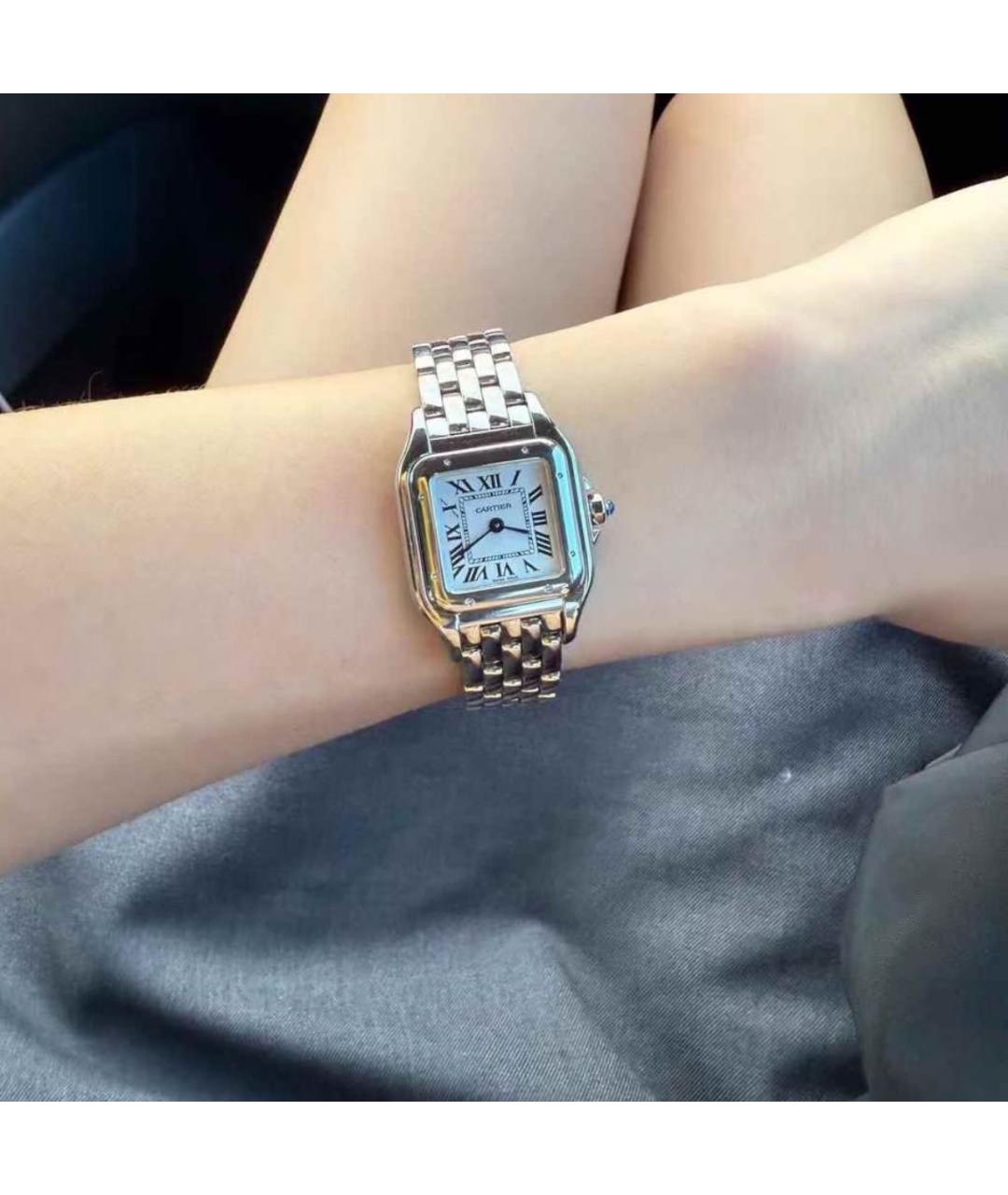 CARTIER Серебряные часы, фото 7