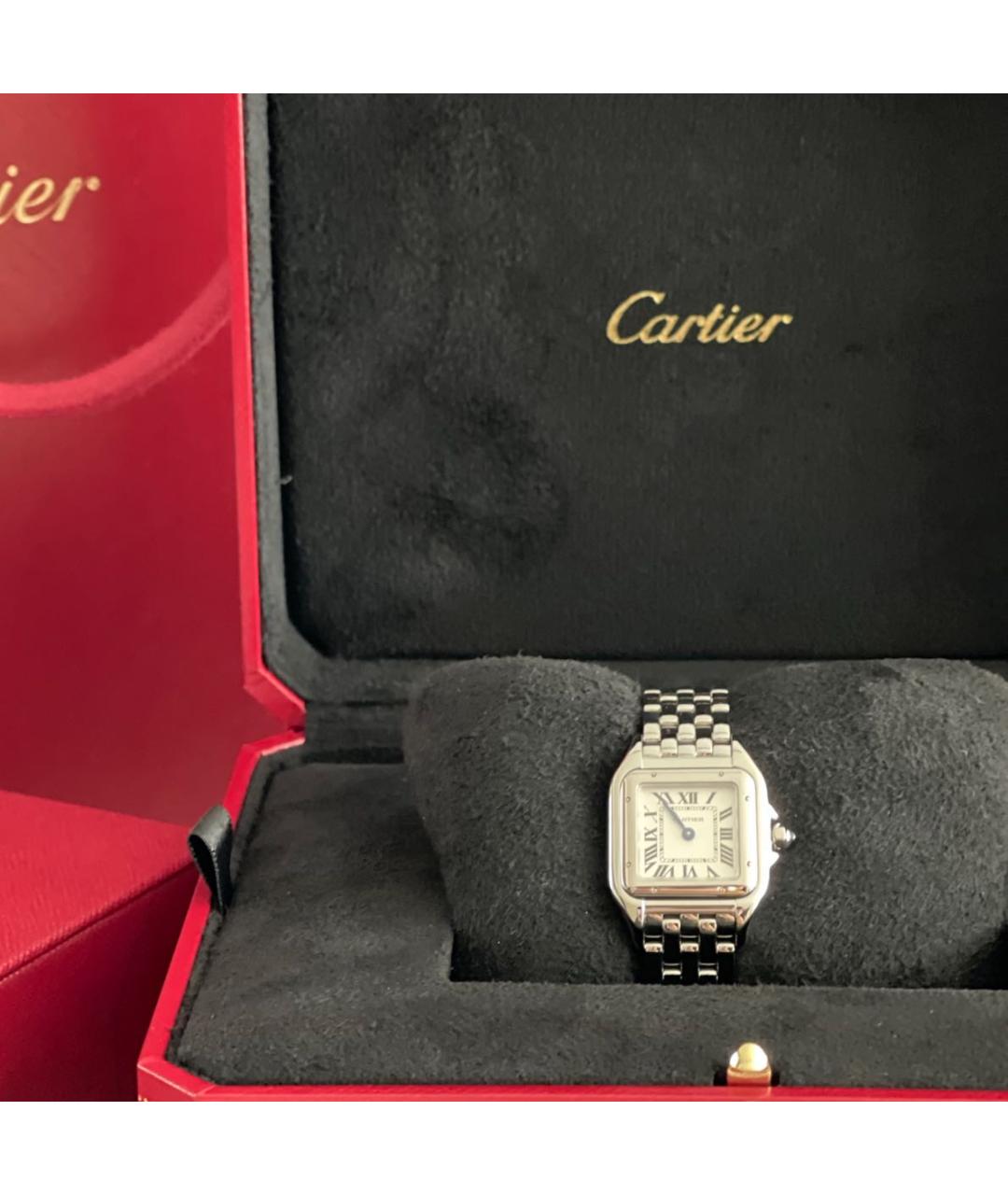 CARTIER Серебряные часы, фото 5