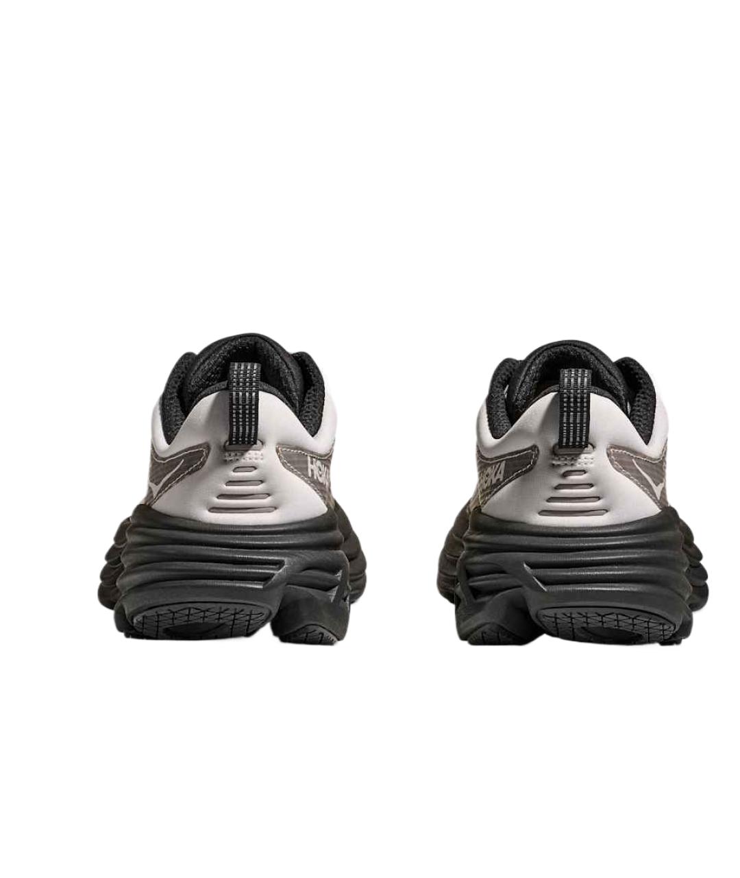 HOKA Коричневые текстильные кроссовки, фото 4