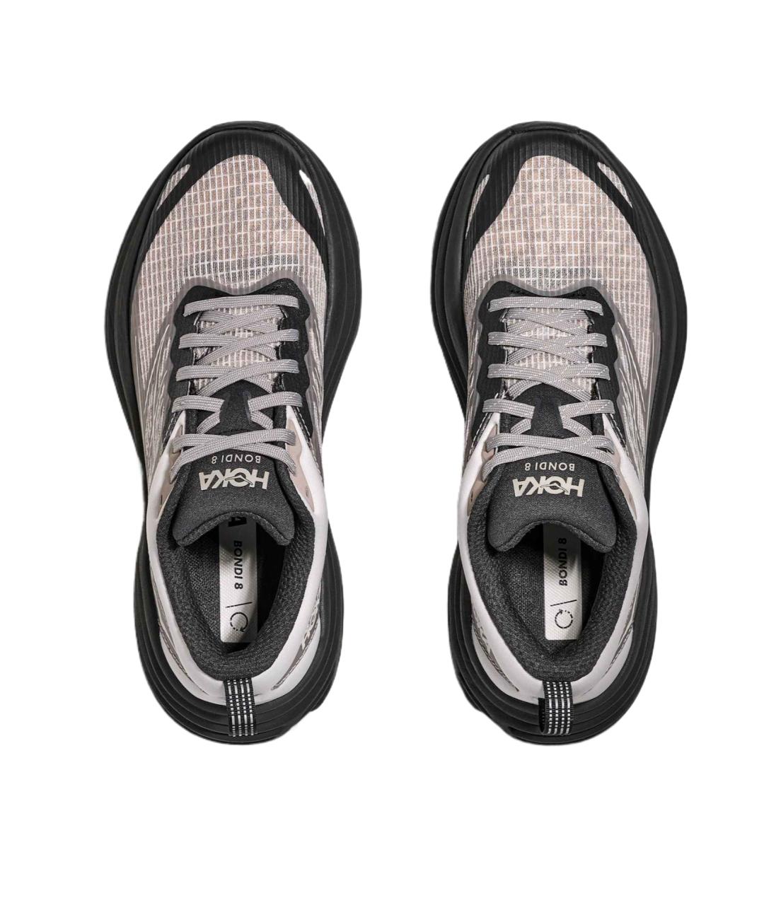 HOKA Коричневые текстильные кроссовки, фото 3