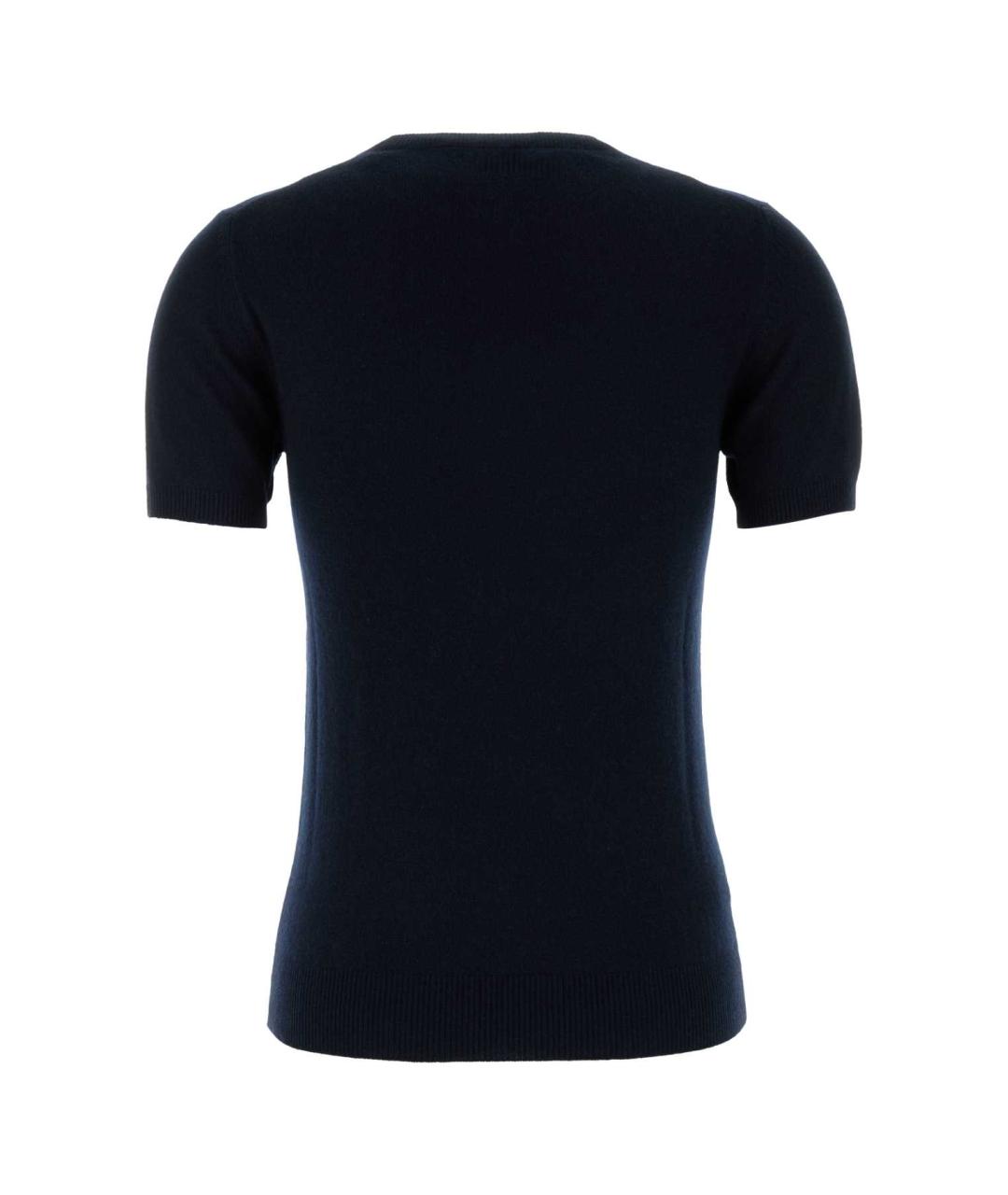 MIU MIU Синий шерстяной джемпер / свитер, фото 2