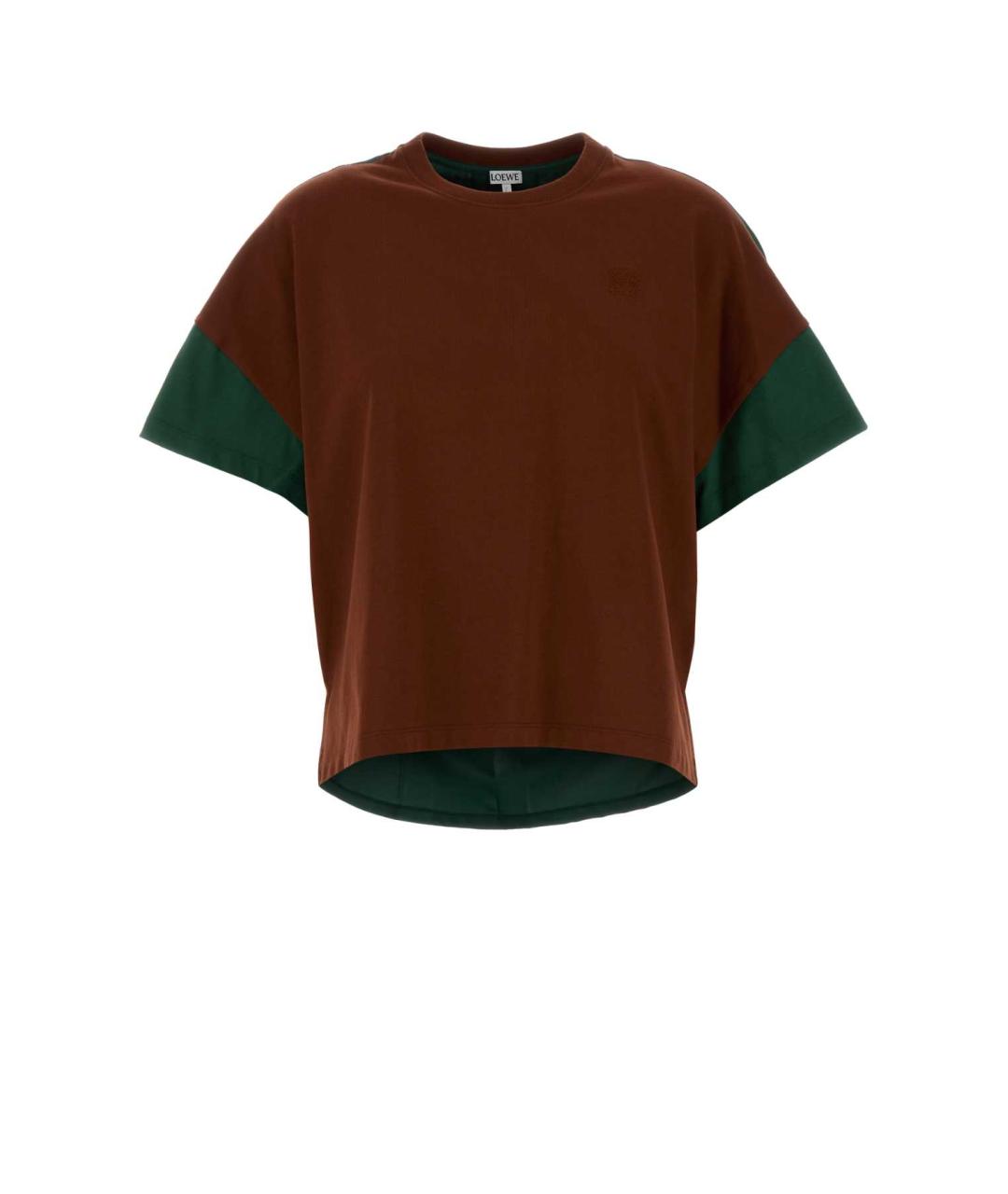 LOEWE Мульти хлопковая футболка, фото 1