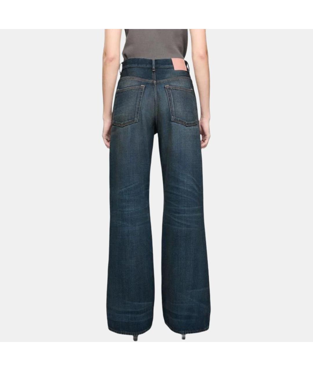 ACNE STUDIOS Синие прямые джинсы, фото 5