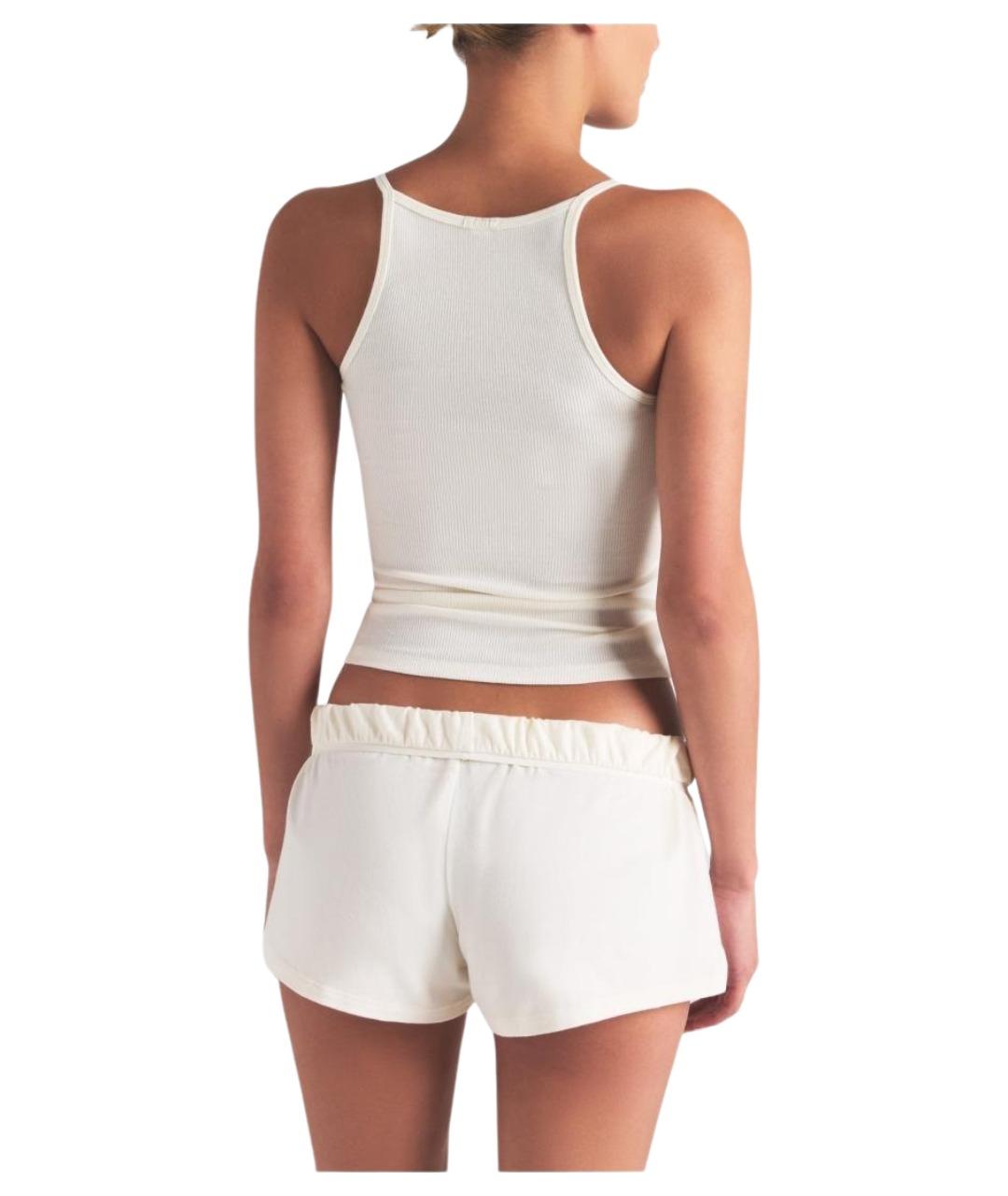 SKIMS Белая майка, фото 4