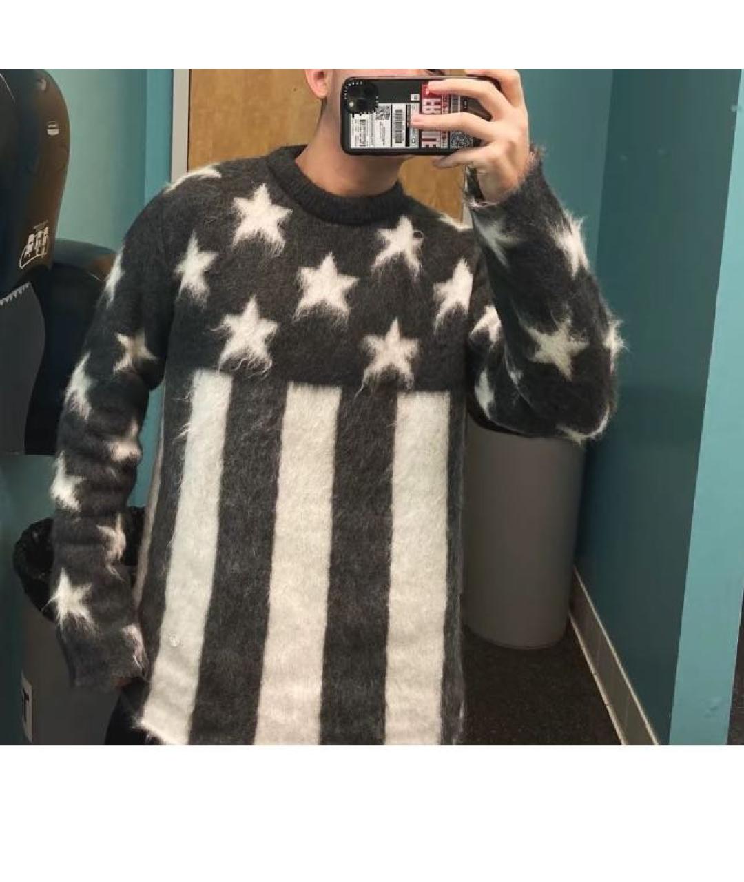 LOUIS VUITTON Серый джемпер / свитер, фото 6