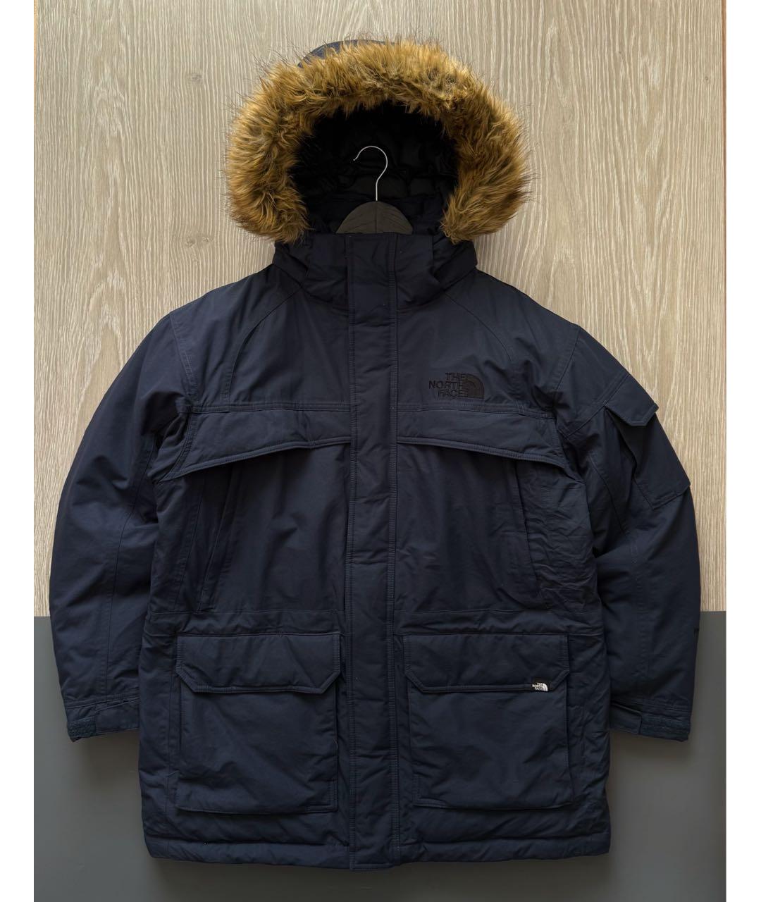 THE NORTH FACE Синий полиэстеровый пуховик, фото 8