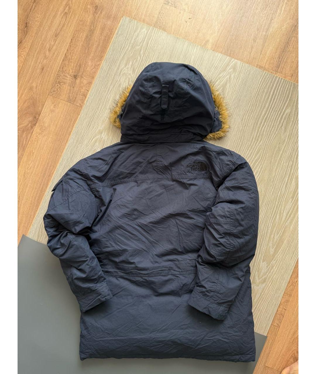 THE NORTH FACE Синий полиэстеровый пуховик, фото 7