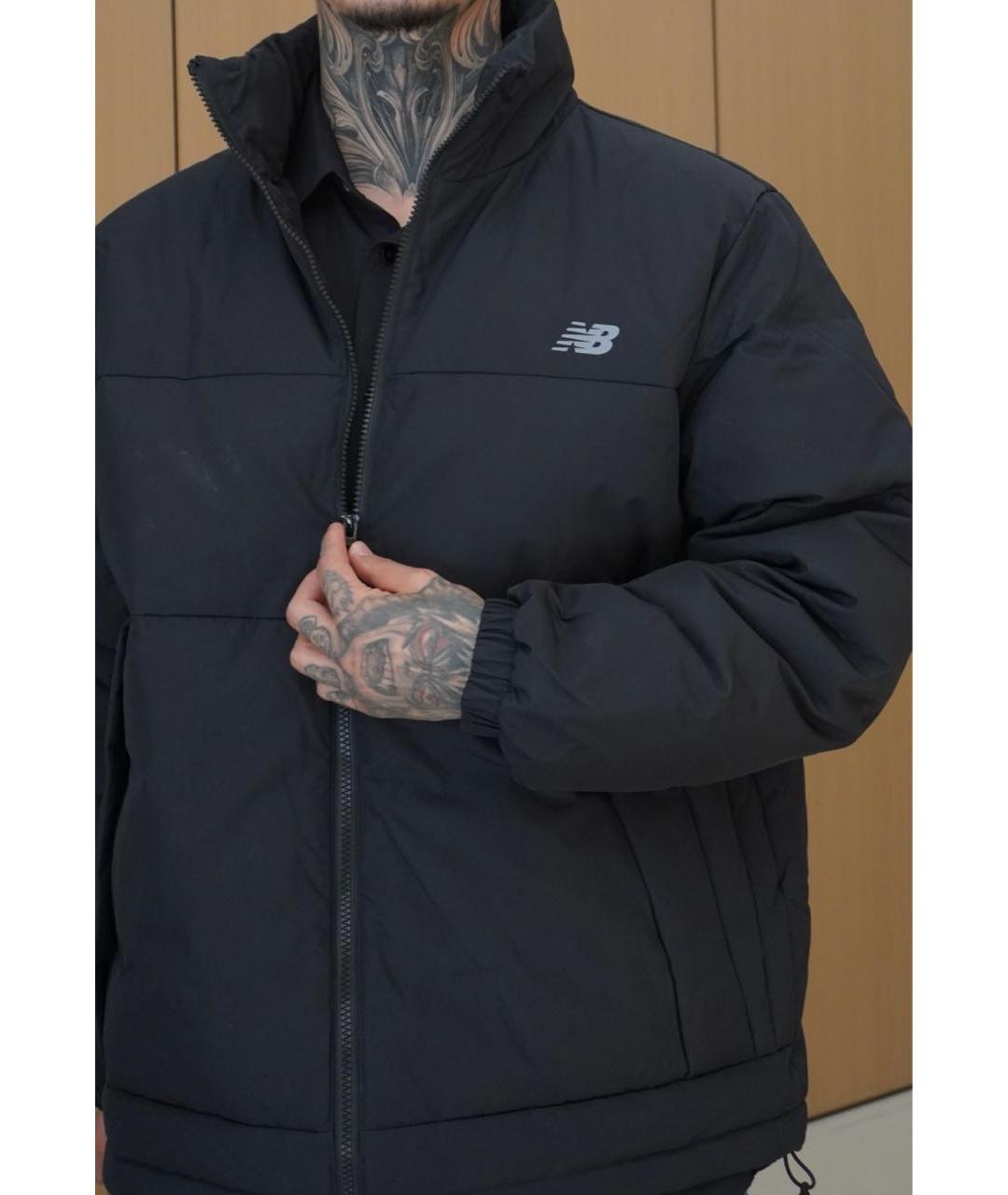 NEW BALANCE Черный пуховик, фото 8