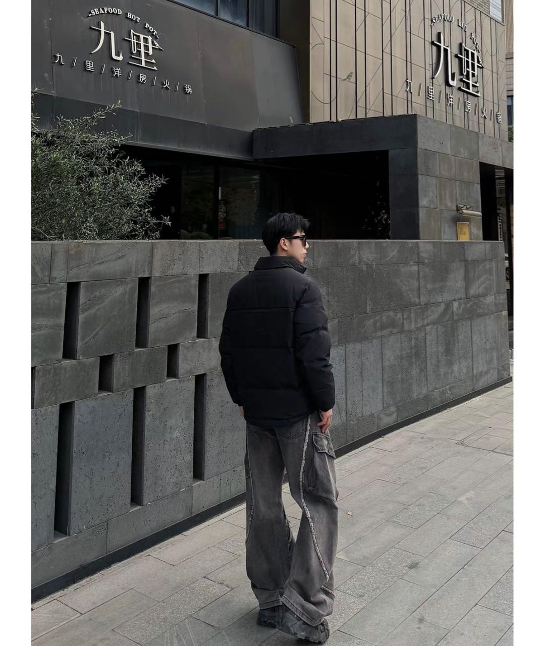 NEW BALANCE Черный пуховик, фото 7