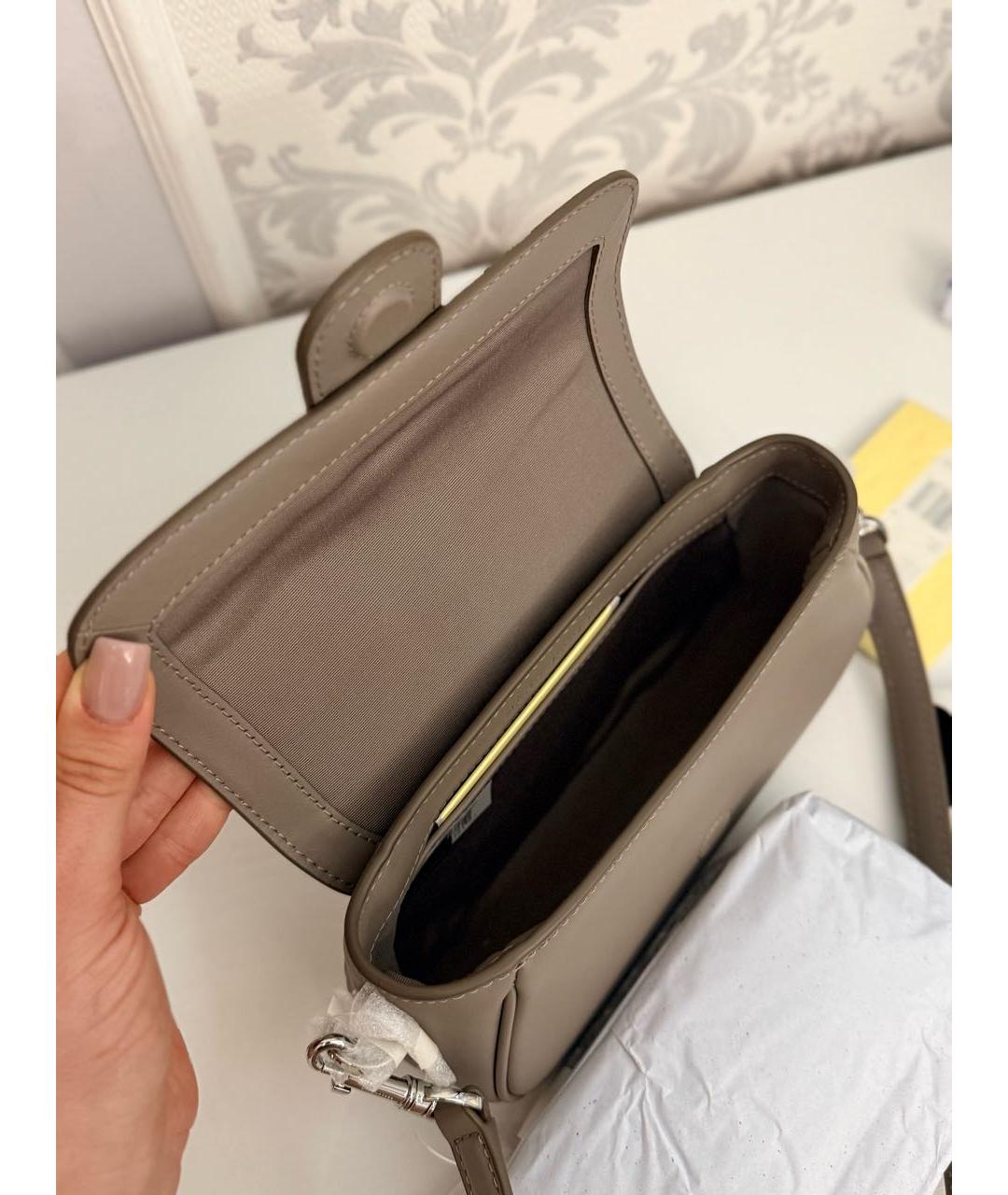 MARC JACOBS Бежевая кожаная сумка через плечо, фото 4