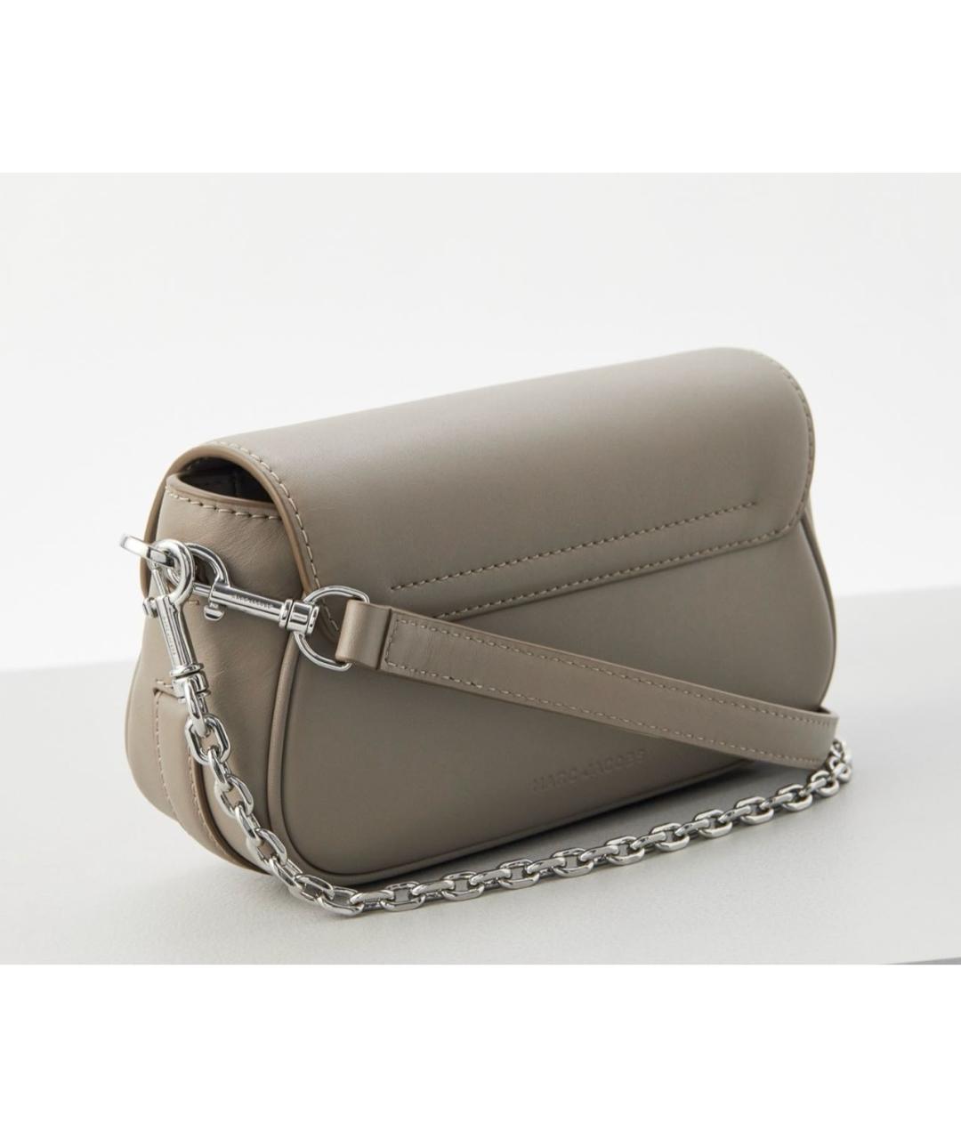 MARC JACOBS Бежевая кожаная сумка через плечо, фото 3