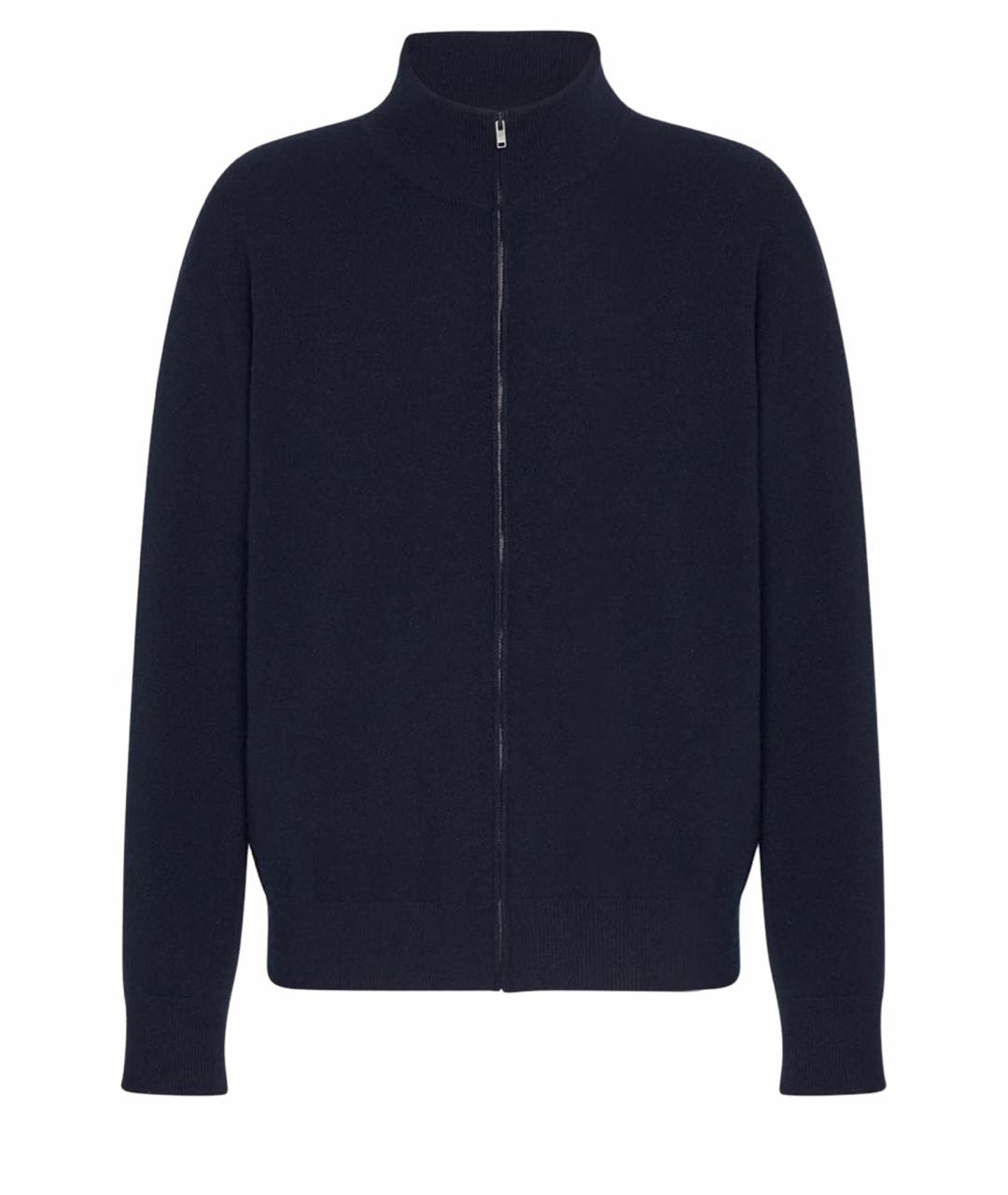 THE ROW Темно-синий кашемировый джемпер / свитер, фото 1