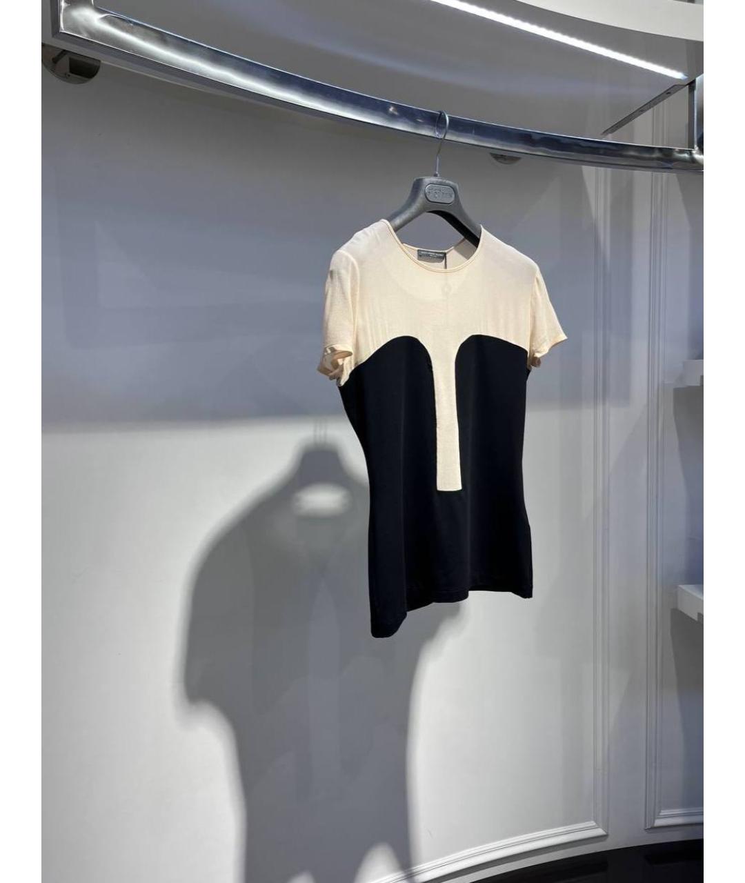 ALEXANDER MCQUEEN Мульти вискозная футболка, фото 2