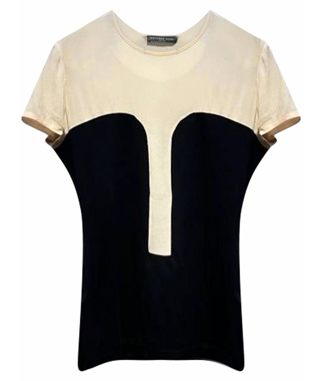 ALEXANDER MCQUEEN Мульти вискозная футболка, фото 1