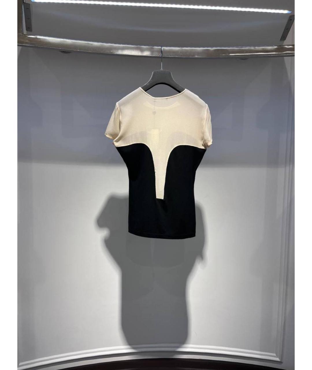 ALEXANDER MCQUEEN Мульти вискозная футболка, фото 3