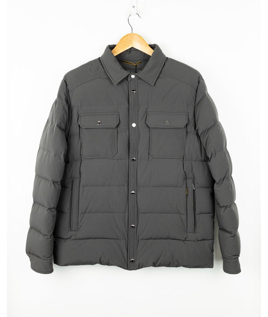 MOORER Антрацитовая куртка, фото 5