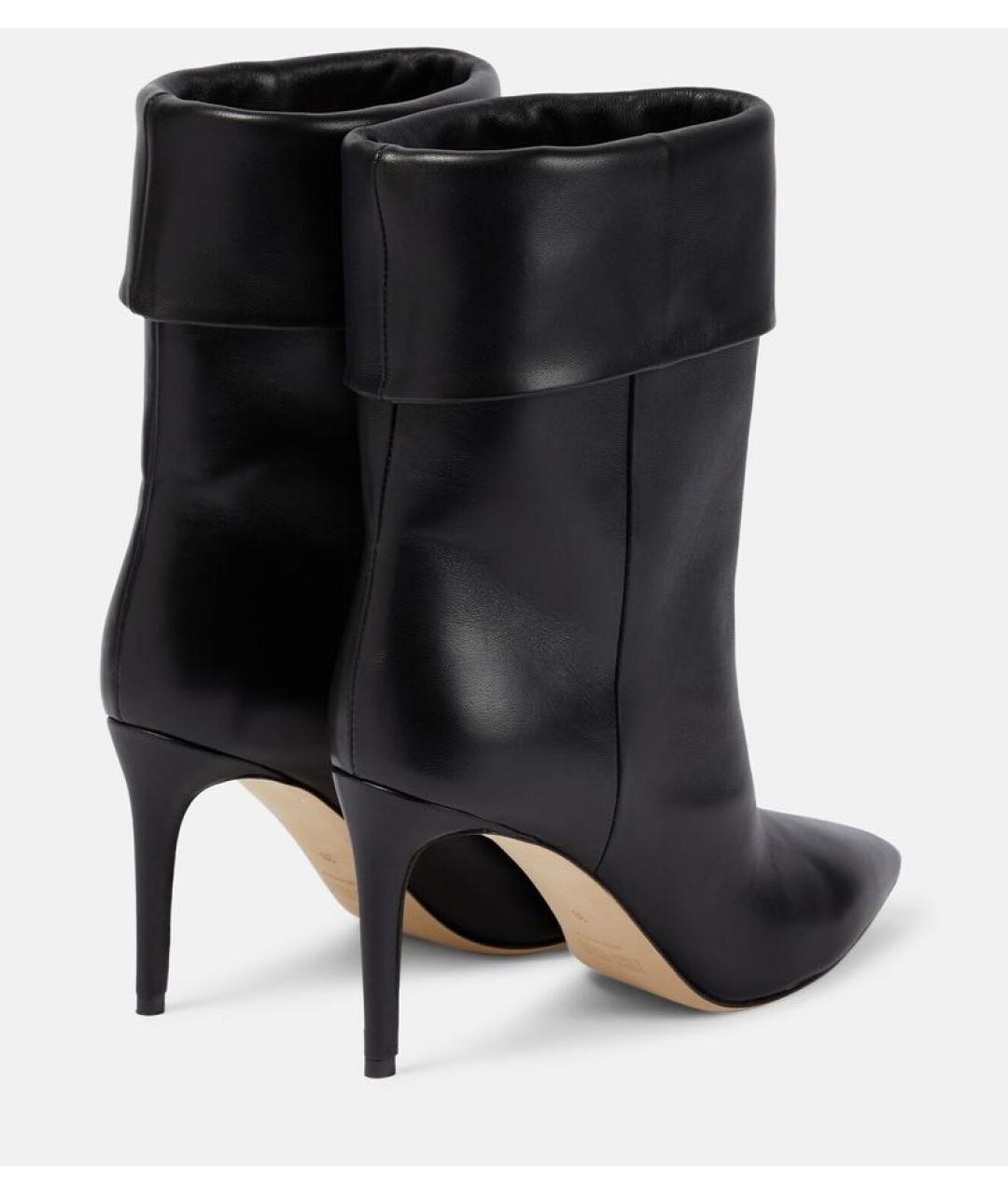 PARIS TEXAS Черные кожаные ботильоны, фото 4