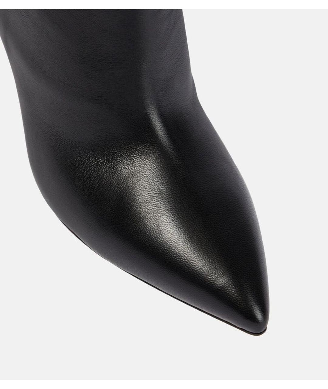 PARIS TEXAS Черные кожаные ботильоны, фото 5