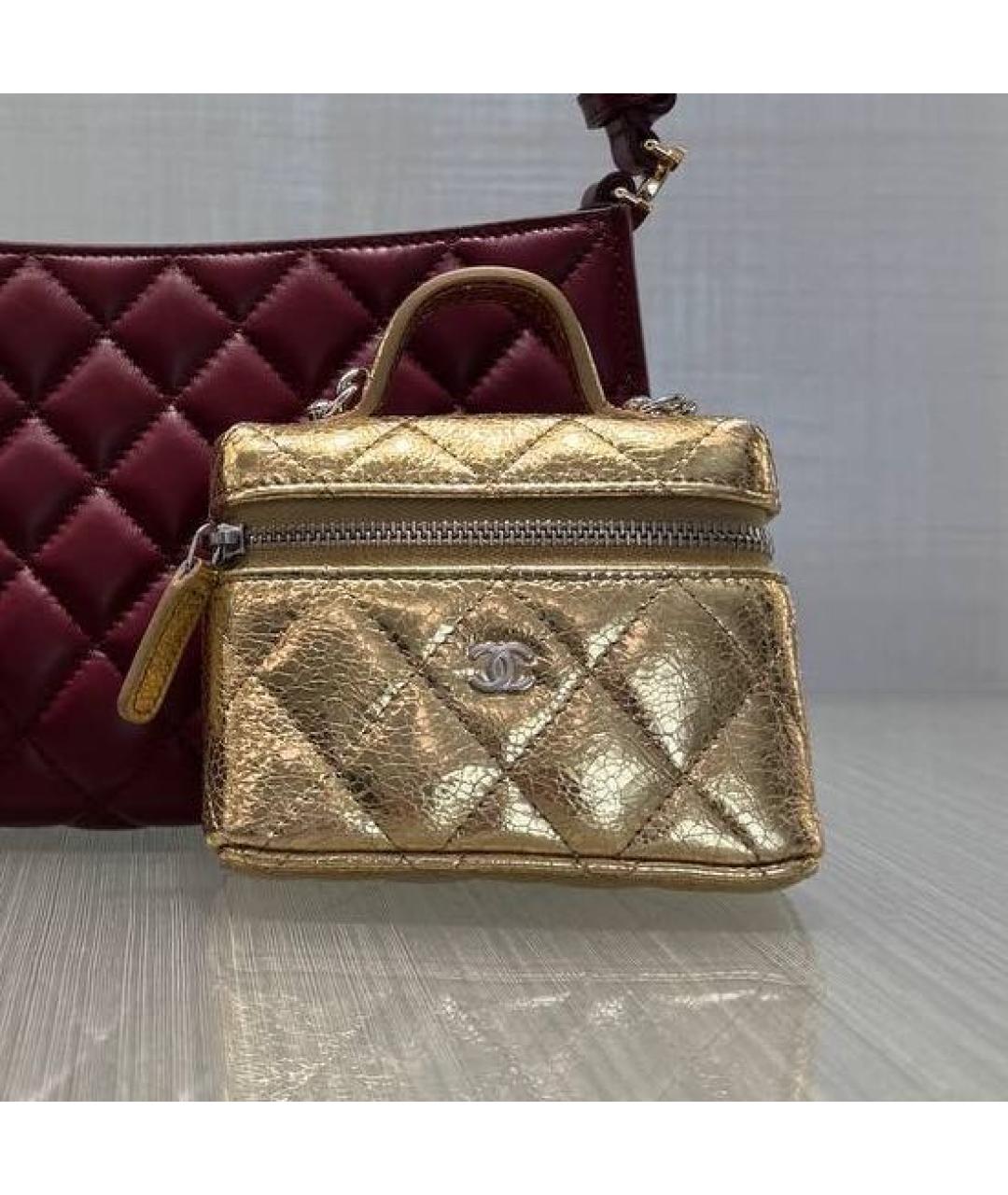 CHANEL Золотой брелок, фото 5