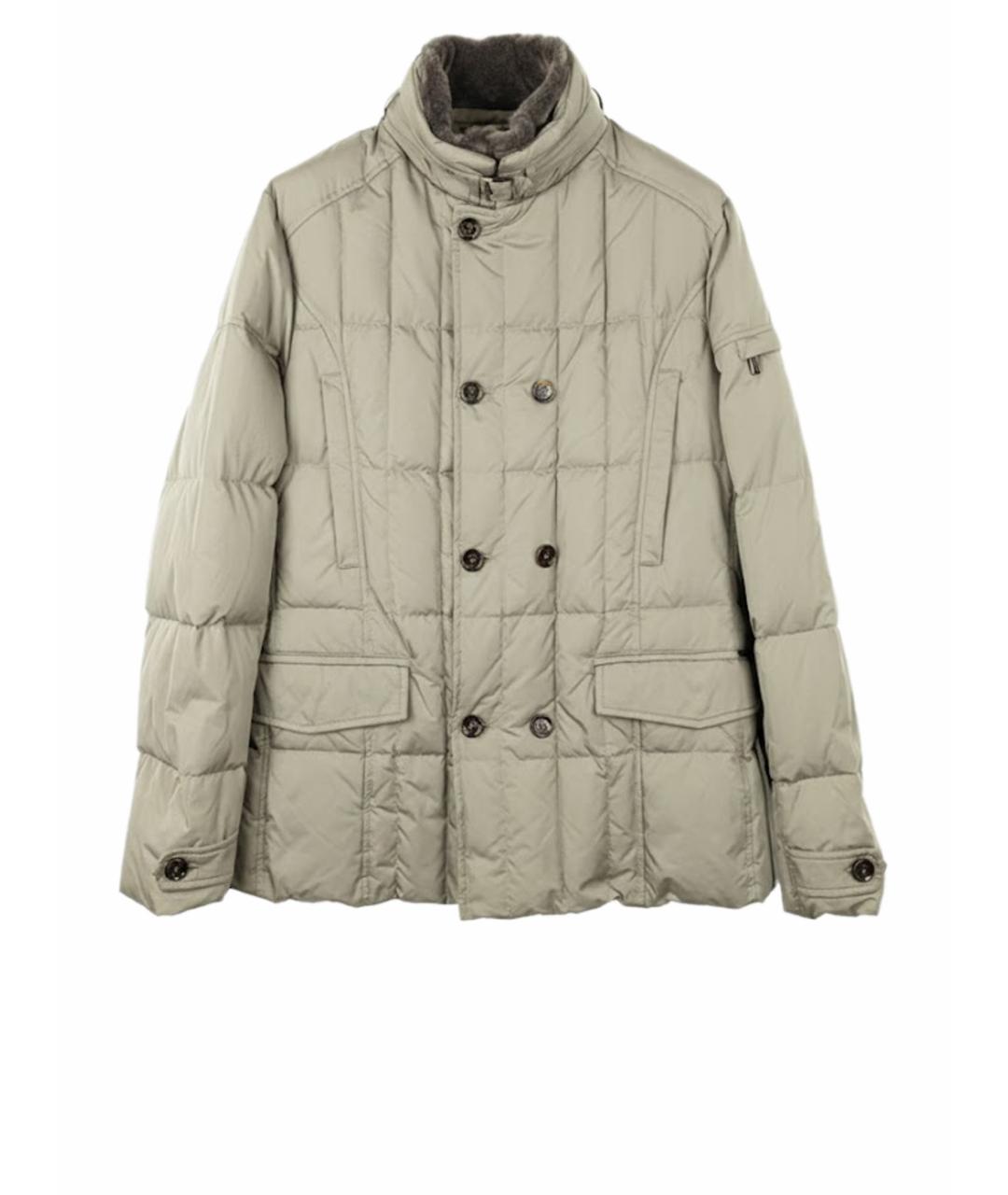 MOORER Бежевая куртка, фото 1