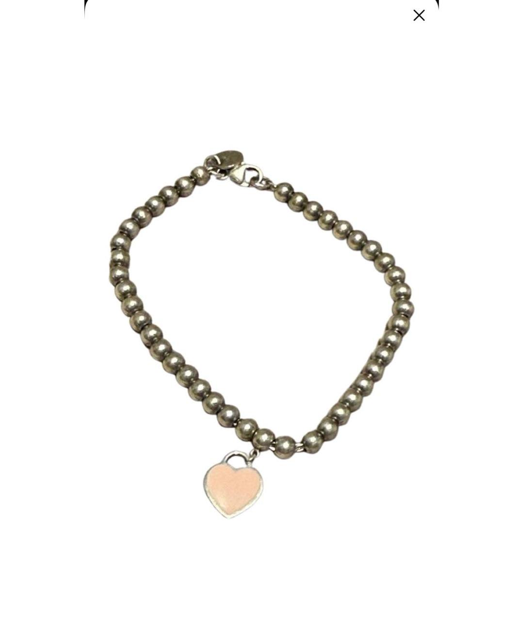 TIFFANY&CO Серебрянный серебряный браслет, фото 3