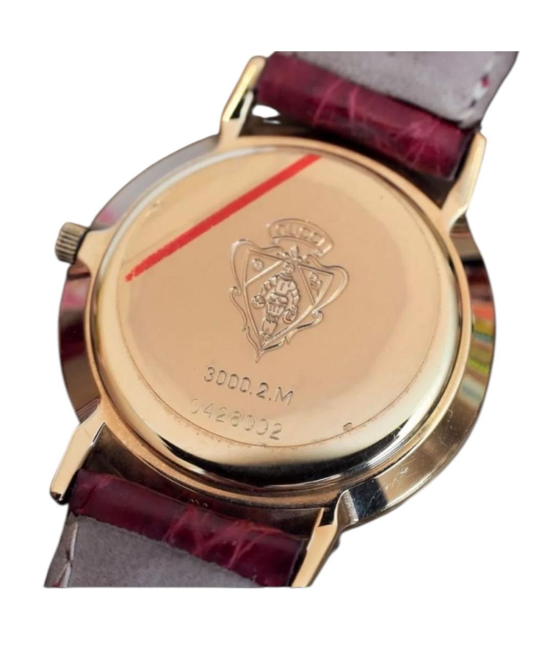 GUCCI Позолоченные часы, фото 3