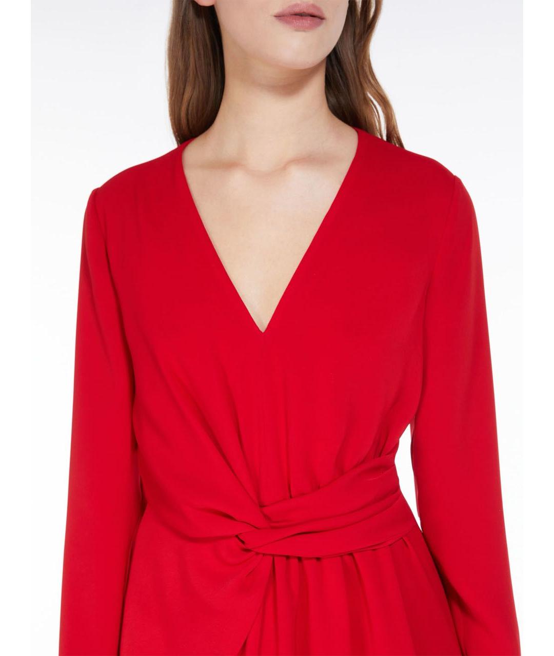 MAX MARA Красное вечернее платье, фото 2