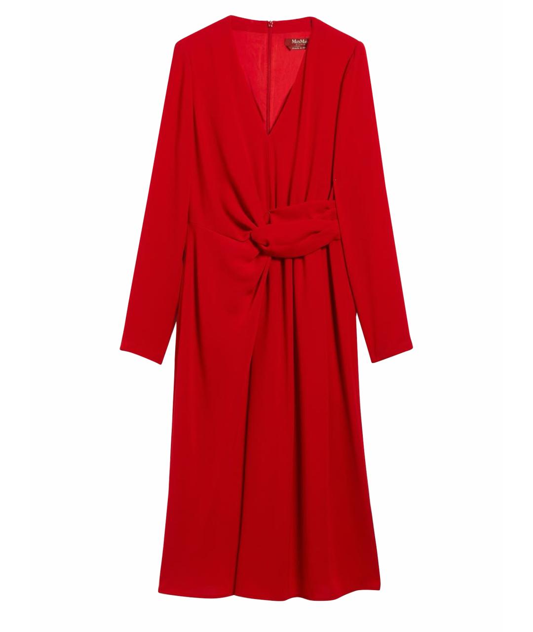 MAX MARA Красное вечернее платье, фото 1