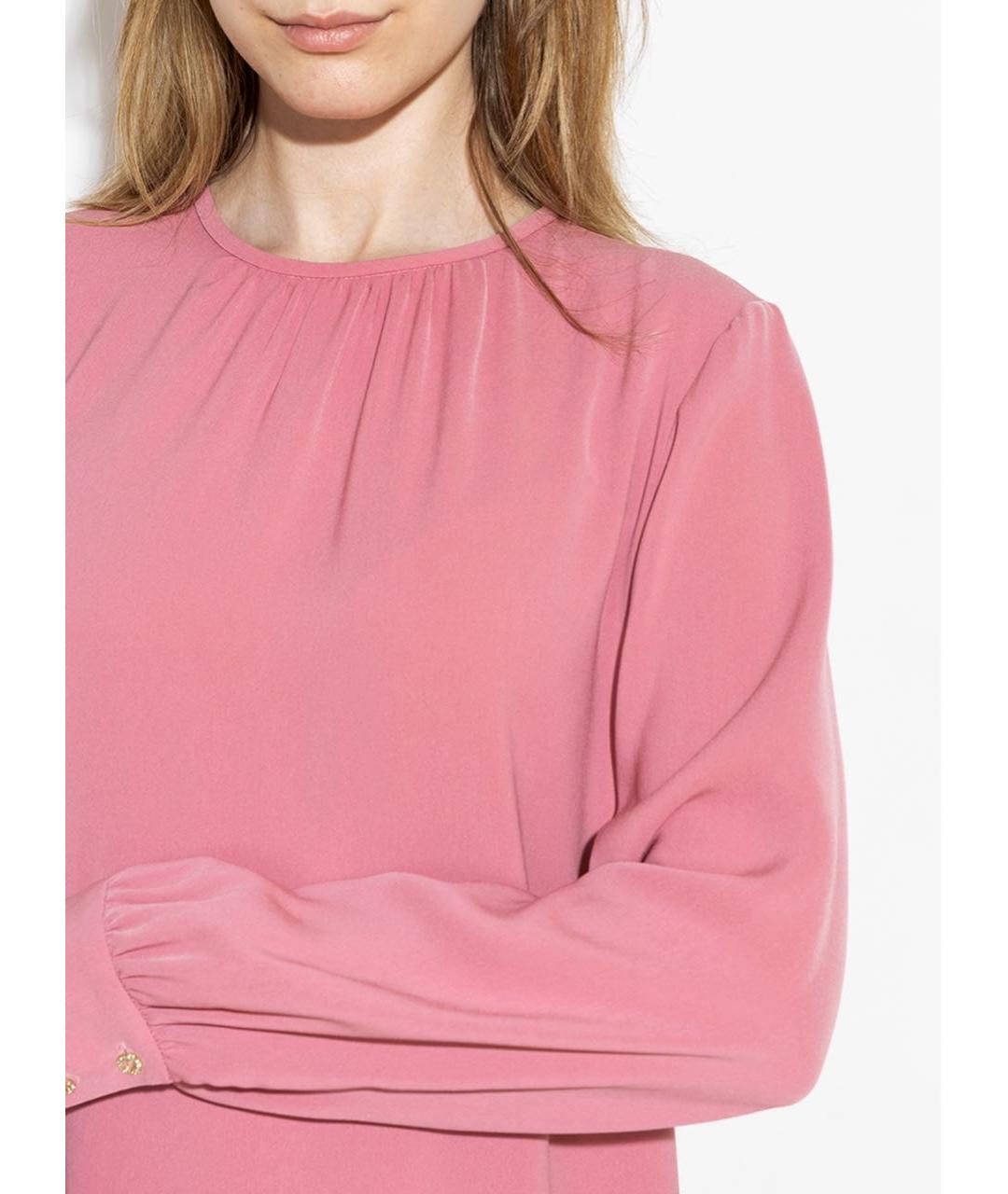 'S MAX MARA Розовое коктейльное платье, фото 3