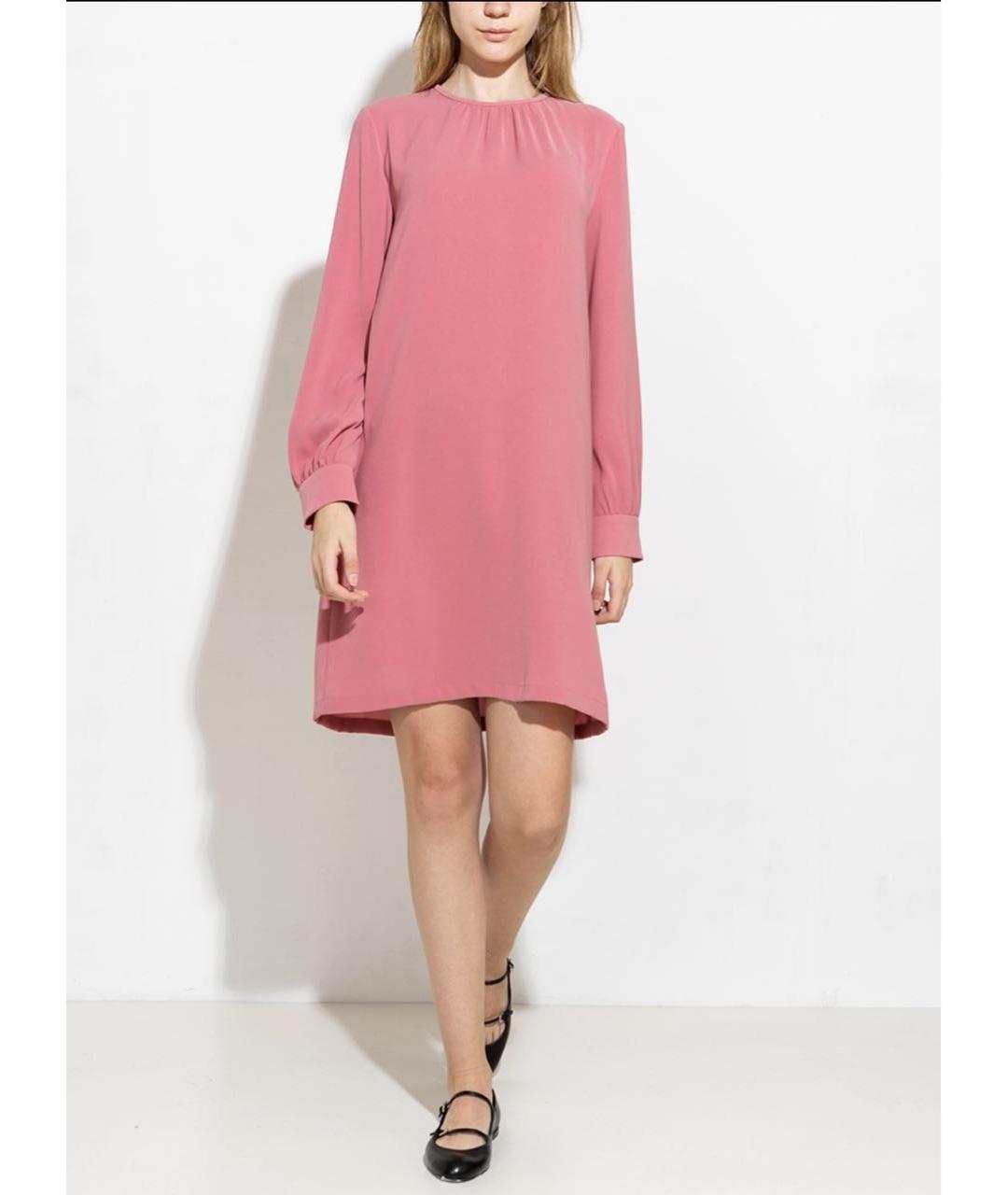 'S MAX MARA Розовое коктейльное платье, фото 2