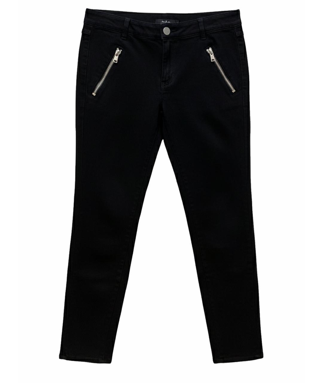 ALEXANDER MCQUEEN Черные хлопковые прямые джинсы, фото 1