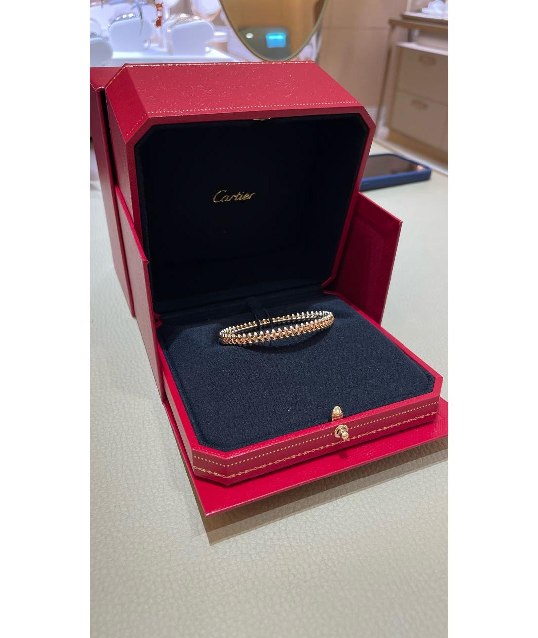 CARTIER Золотой браслет из розового золота, фото 5