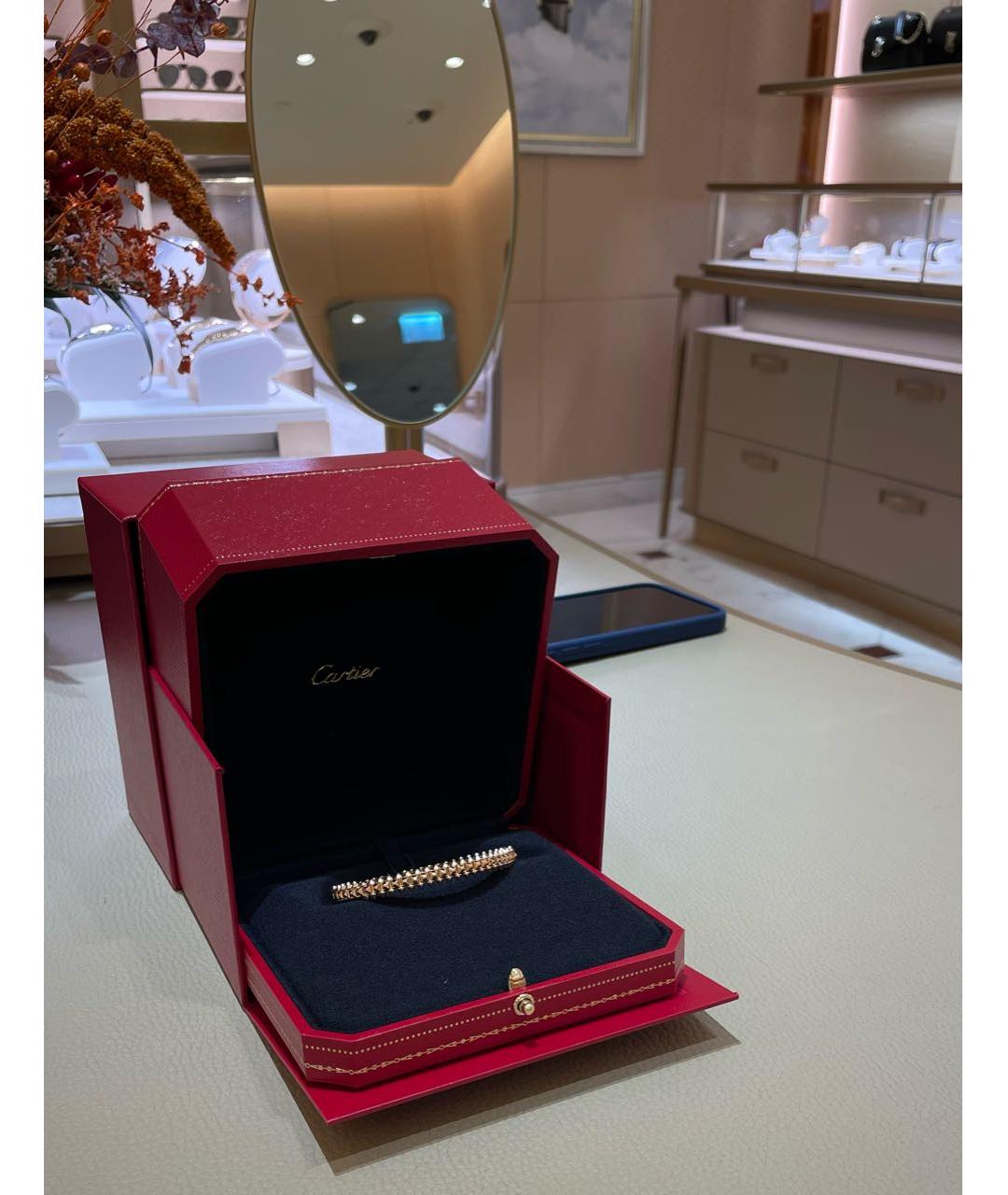 CARTIER Золотой браслет из розового золота, фото 3