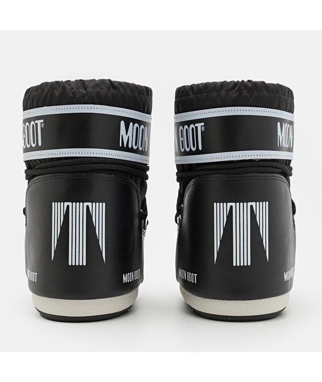 MOON BOOT Черные текстильные ботинки, фото 4