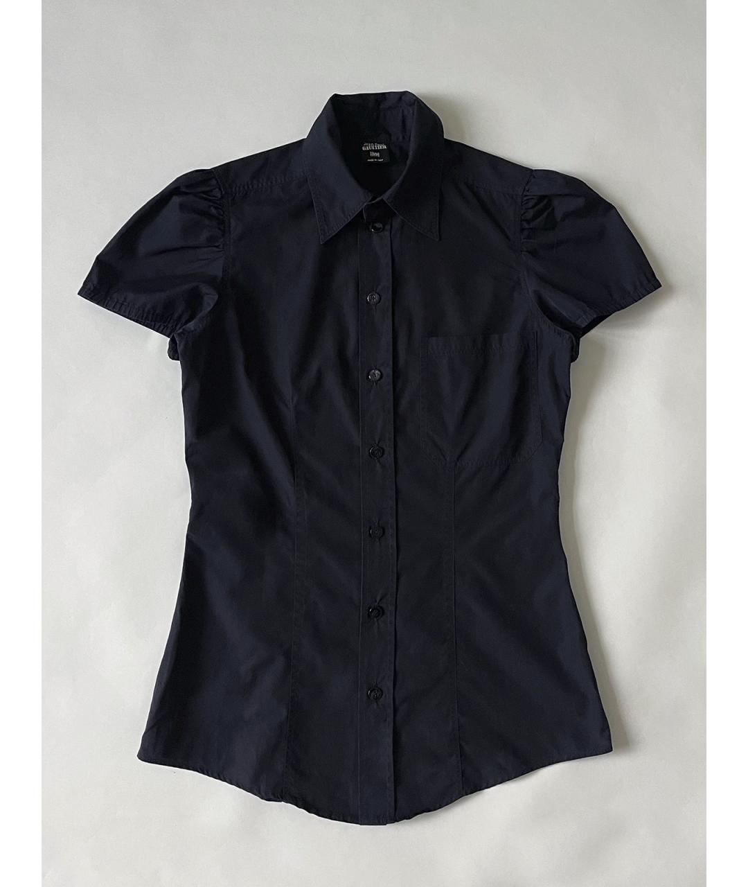 JEAN PAUL GAULTIER Черная хлопковая рубашка, фото 4