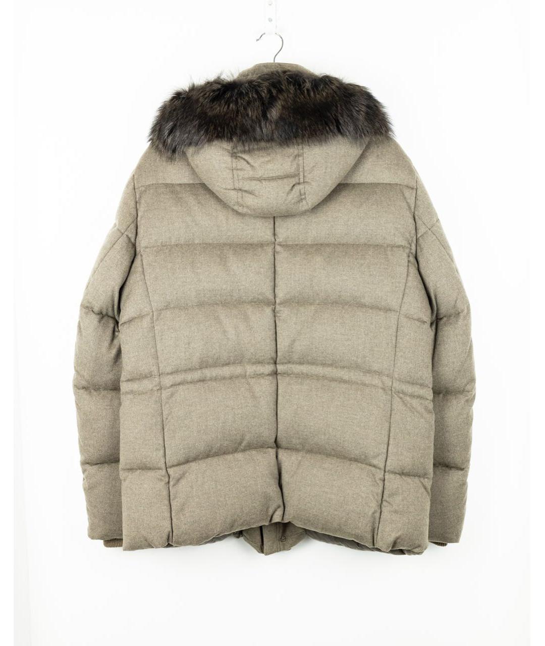 MOORER Бежевая кашемировая куртка, фото 2