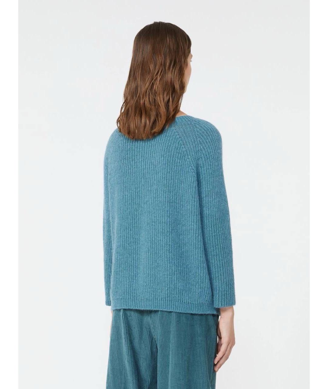 WEEKEND MAX MARA Бирюзовый джемпер / свитер, фото 3
