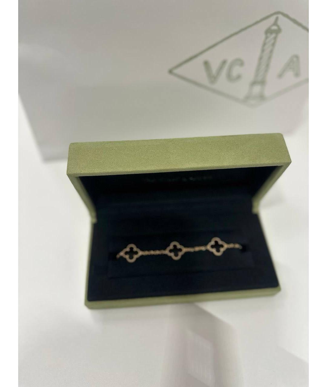 VAN CLEEF & ARPELS Черный браслет из желтого золота, фото 3