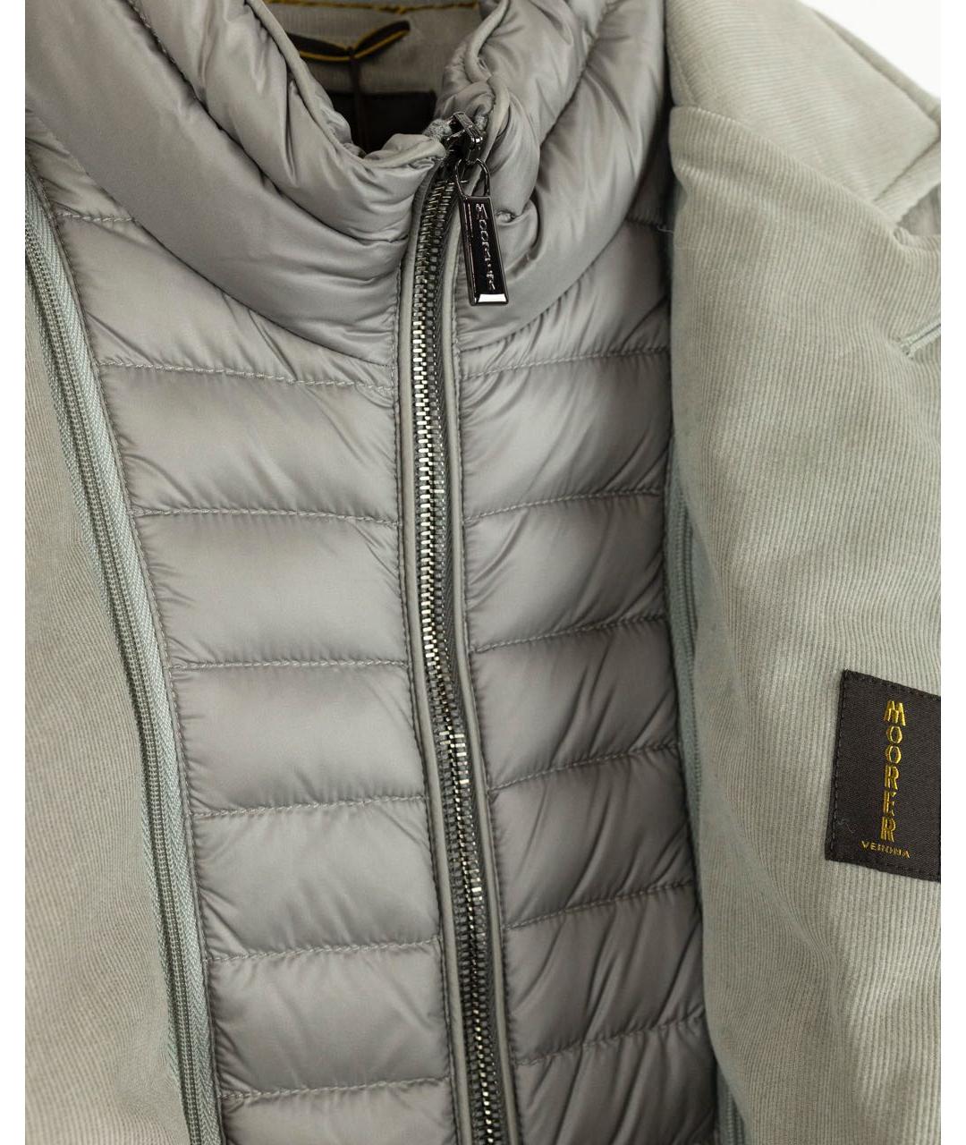 MOORER Серая куртка, фото 3